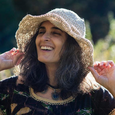 Cotton + Hemp Adjustable Sun Hat