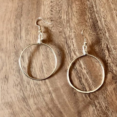 Classic Gold Hoop Earrings