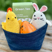 Bunny, Chick and Egg Basket Trio