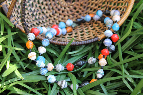 Kenyan Paper Bead Necklaces - do good shop