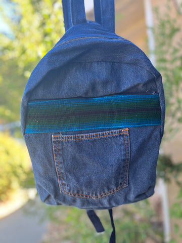 Upcycled Denim Backpack - do good shop