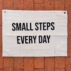 Small Steps Everyday Banner