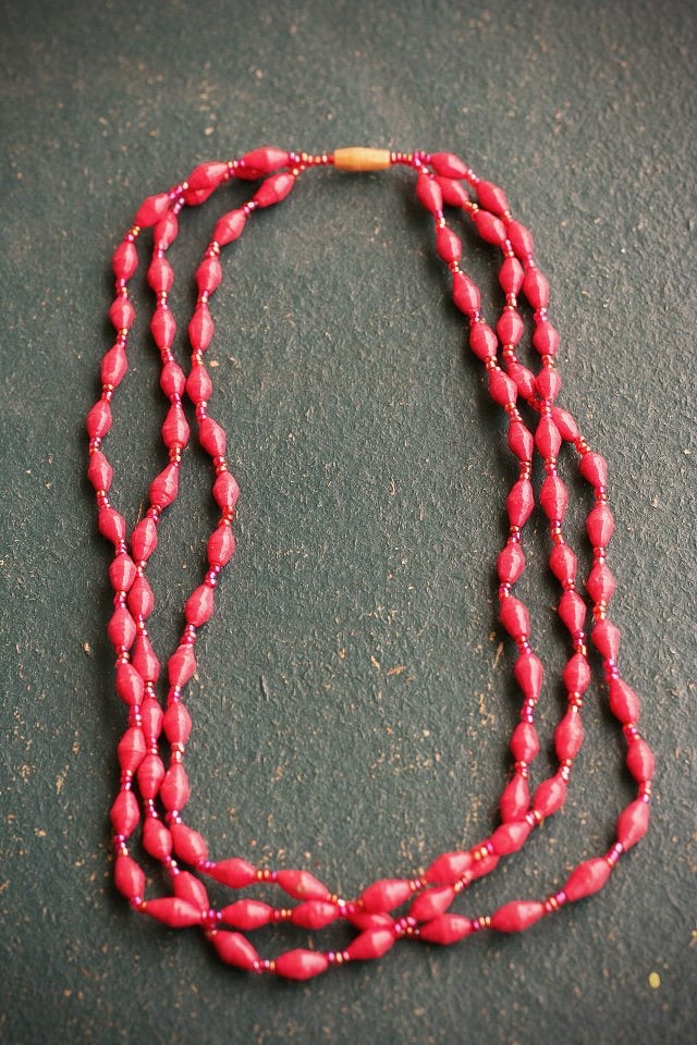 Kenyan Paper Bead Necklaces – do good shop