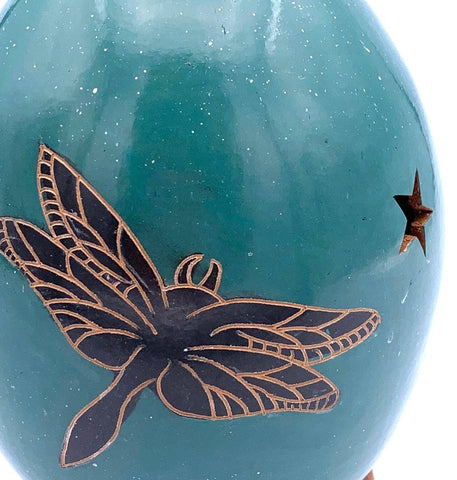 Dragonfly Silhouette Luminary