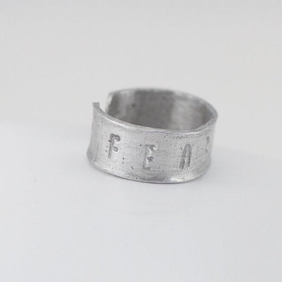 Hand Stamped Ring - do good shop ethical gifts