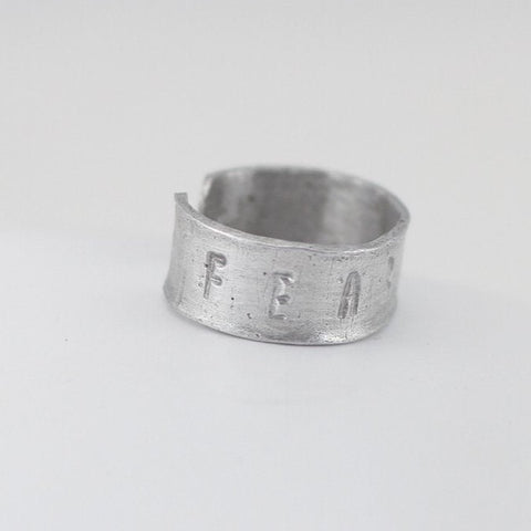 Hand Stamped Ring - do good shop ethical gifts